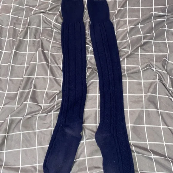 Dark blue Knee high socks from Pink - Picture 3 of 3